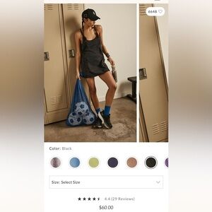 Free People hot shot mini dress